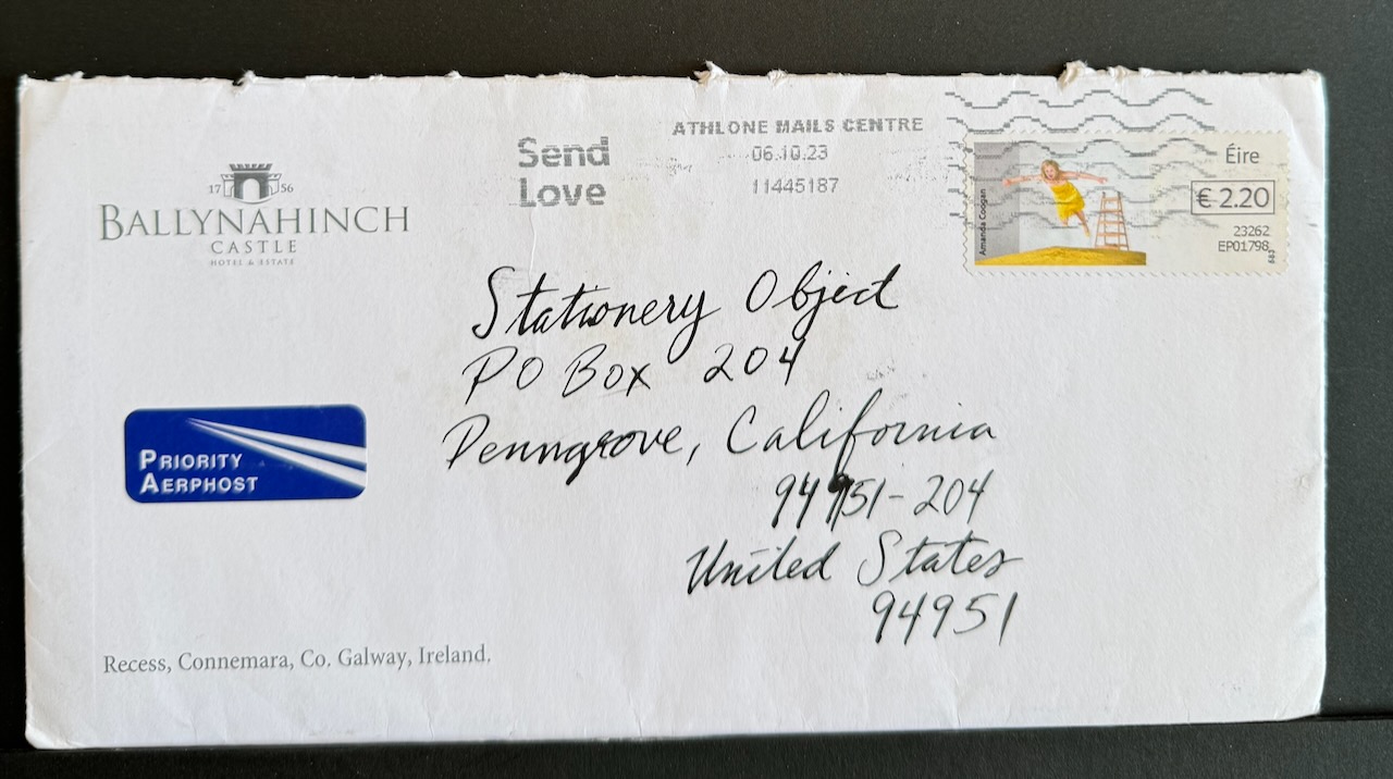 Ballynahinch Limerick stationery image 4