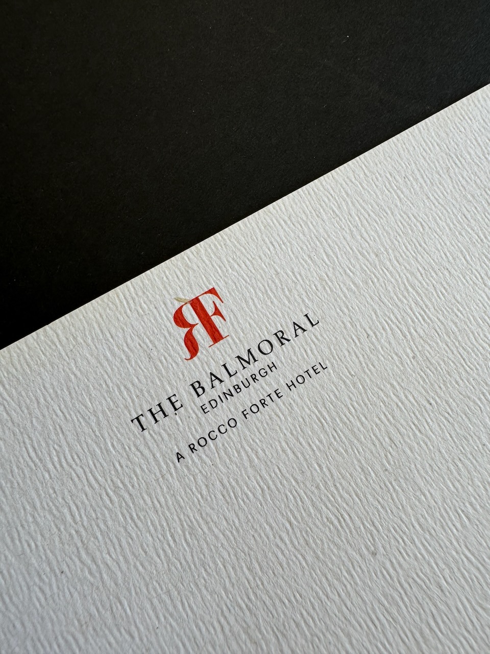 Balmoral Edinburgh stationery image 1