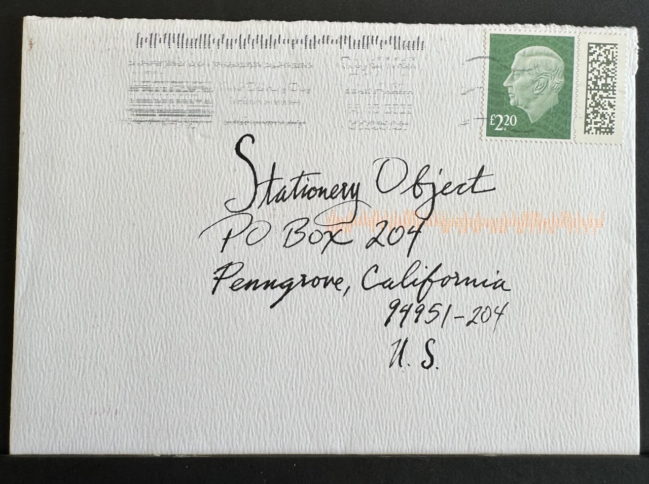 Balmoral Edinburgh stationery image 8