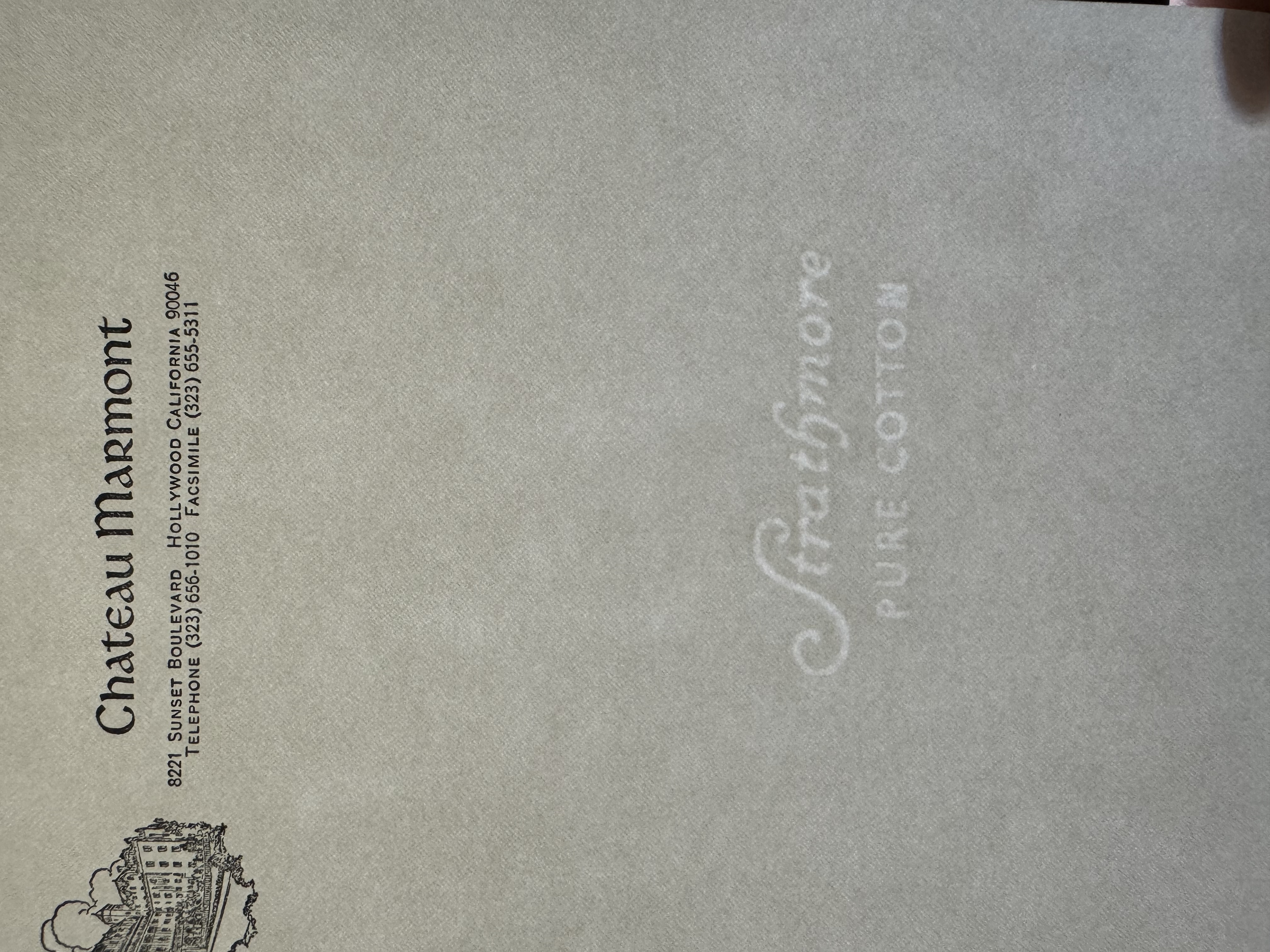 Stationery detail study