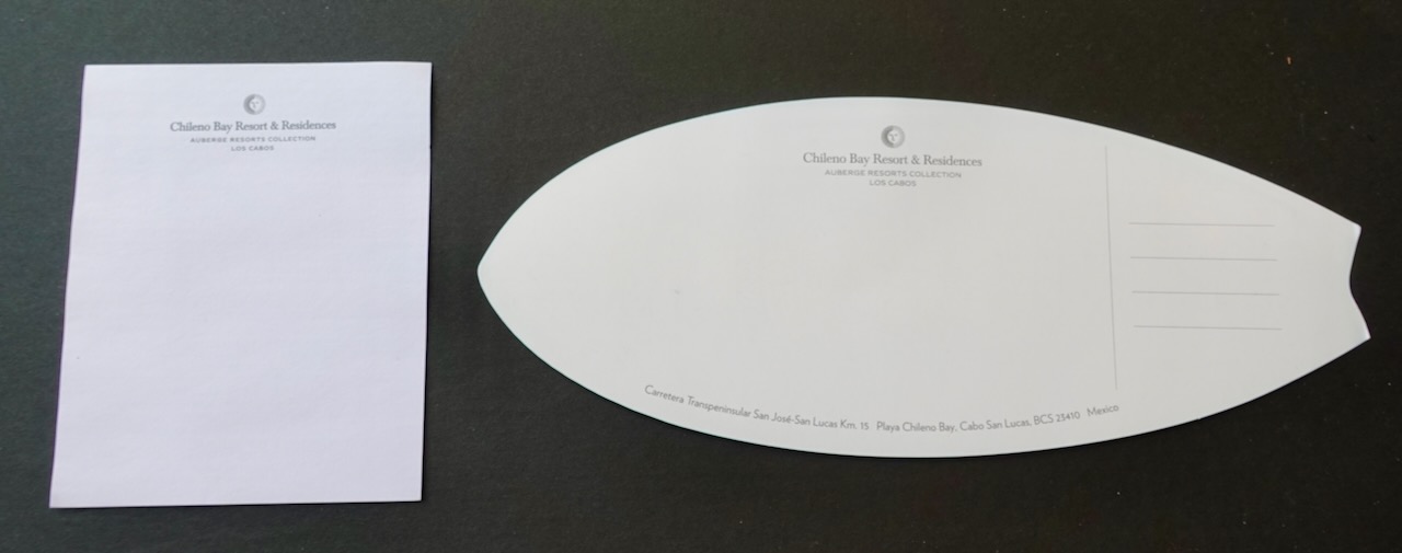 Chileno Bay Resort Los Cabos, Mexico stationery image 5