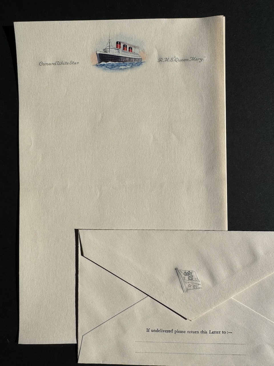 Cunard stationery image 4