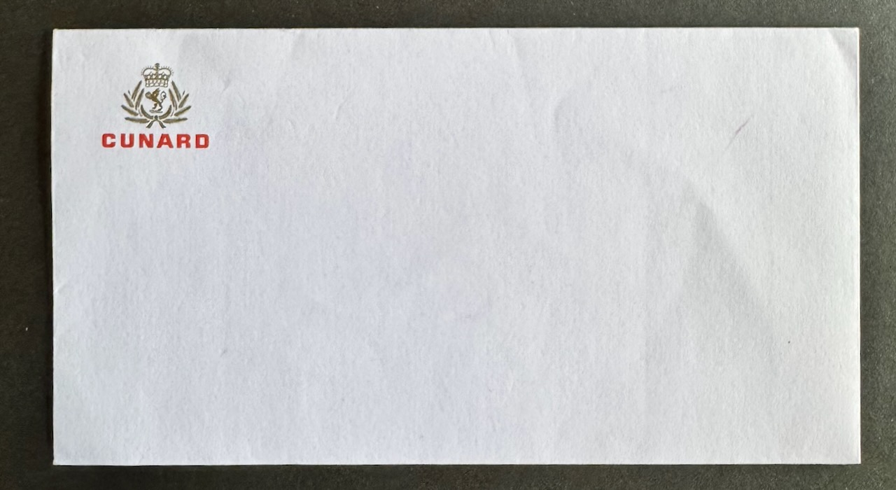 Cunard stationery image 9