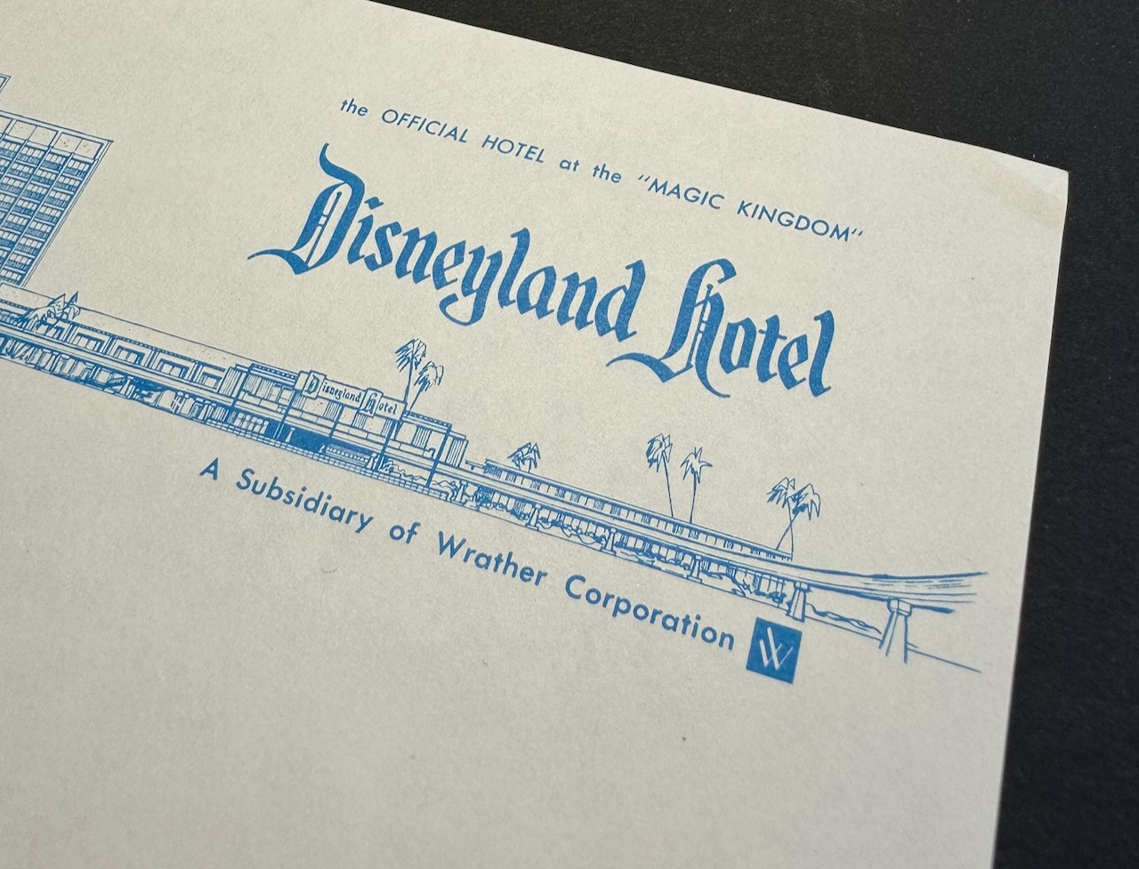 Disneyland Resort Anaheim stationery image 1
