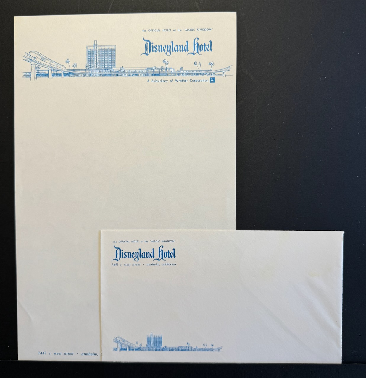 Disneyland Resort Anaheim stationery image 3