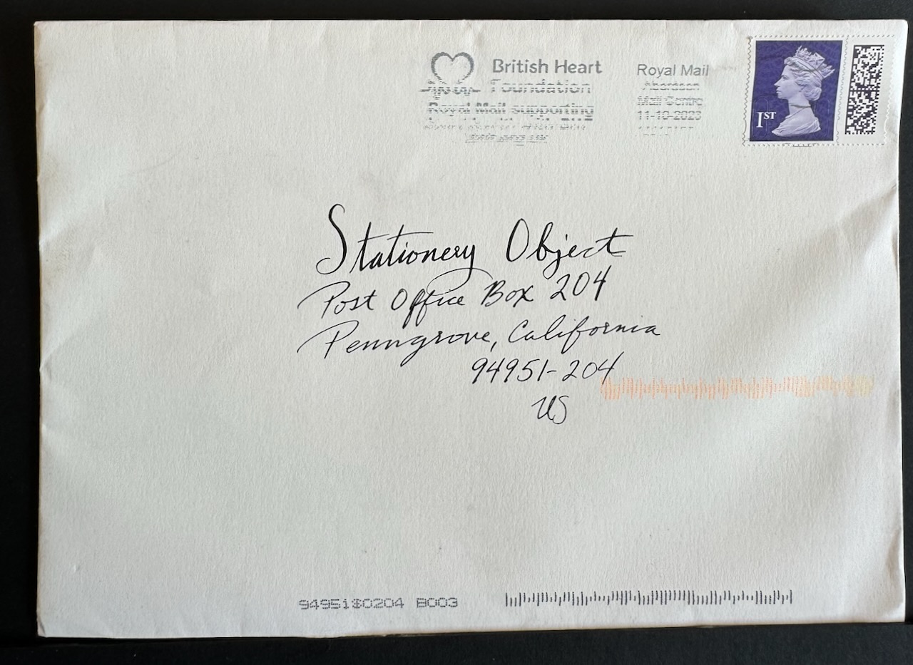 Fife Arms Braemar stationery image 7