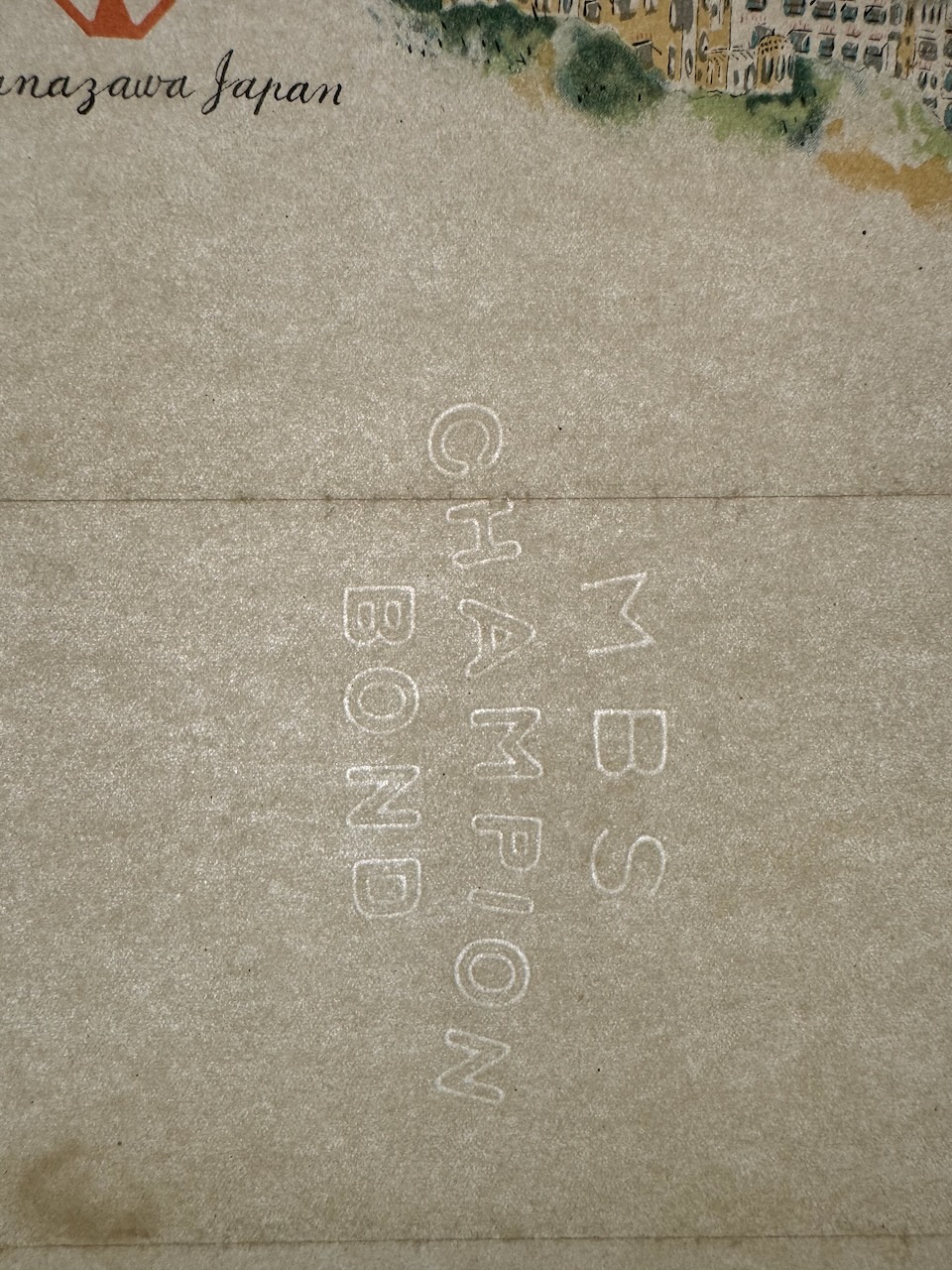 Hakuinro Hotel Kanazawa stationery image 4