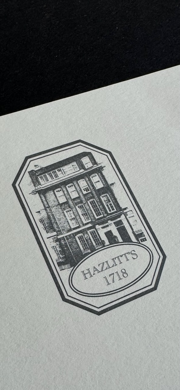 Hazlitt's SoHo stationery image 1