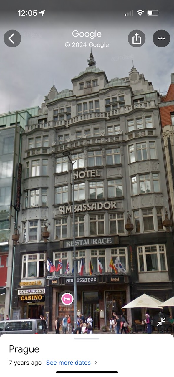 Hotel Ambassador Prague stationery image 3