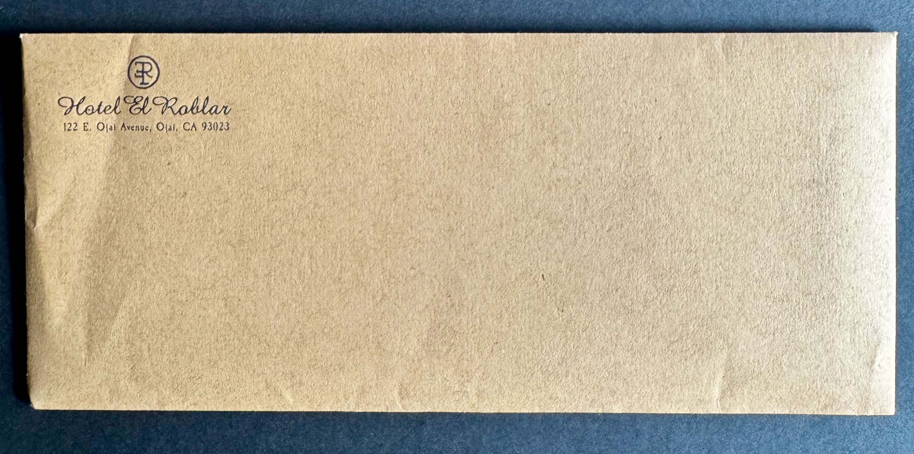 Hotel El Roblar stationery image 5