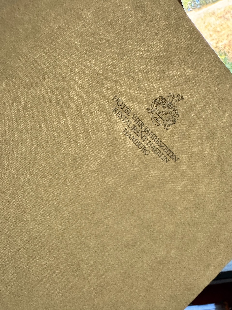 Hotel Vier Jahreszeiten Hamburg stationery image 4