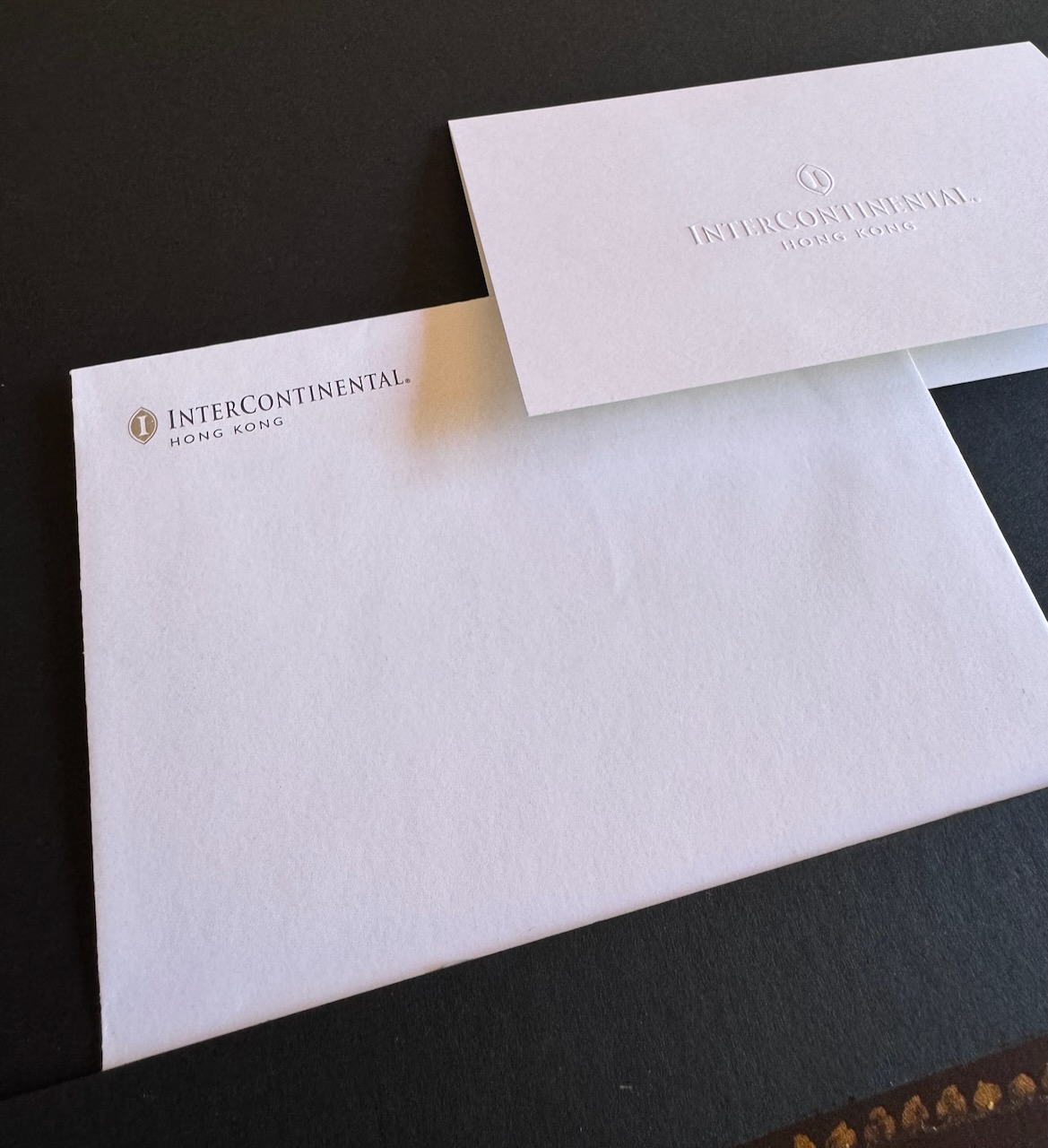 Intercontinental Hong Kong stationery image 4