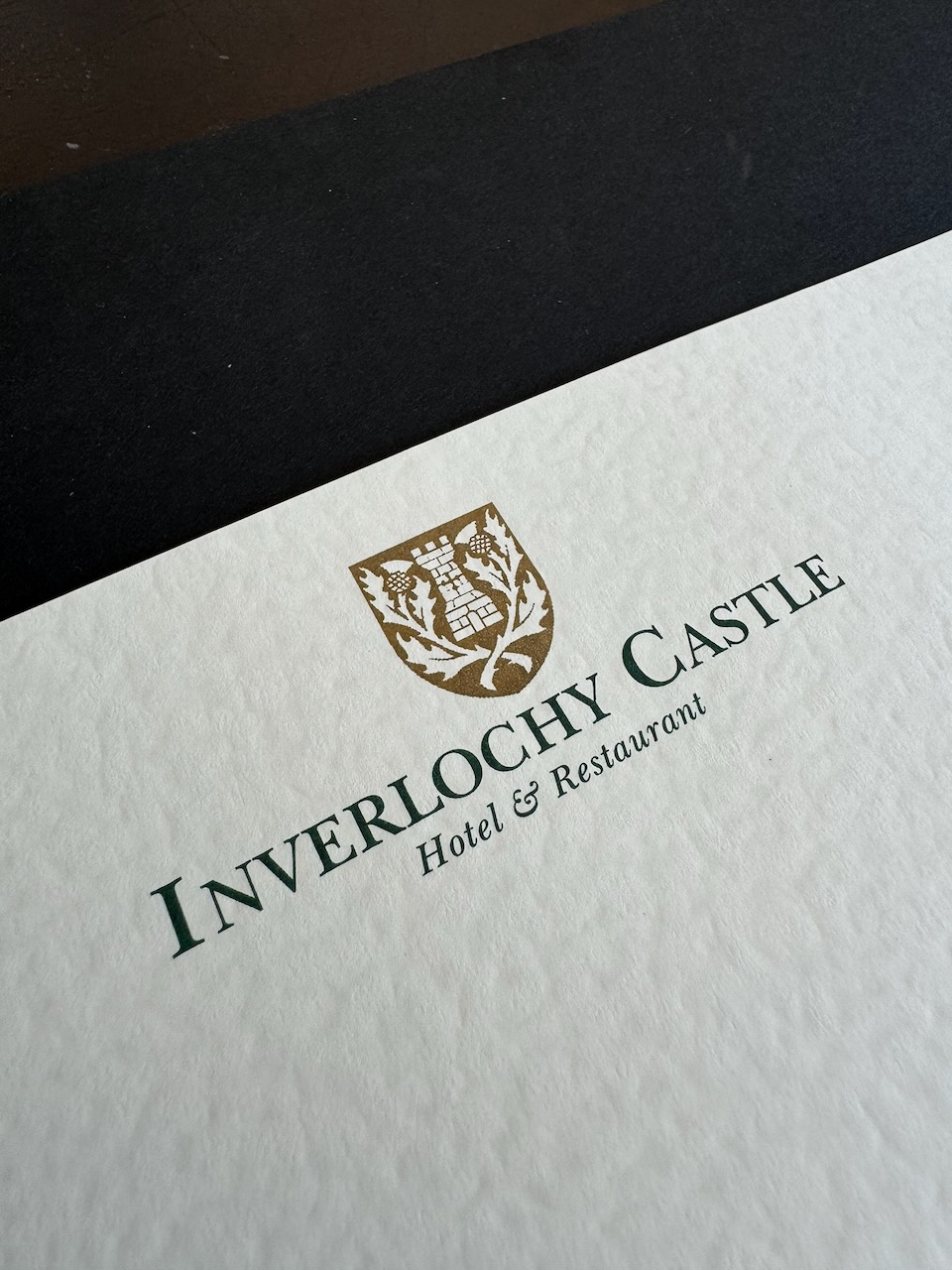 Inverlochy Castle Ft. William stationery image 1