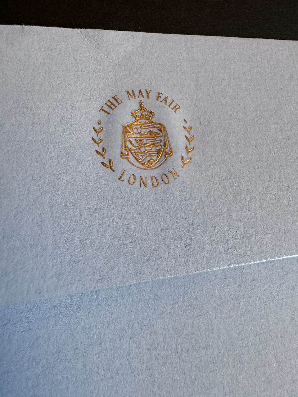 Mayfair Hotel London stationery image 2