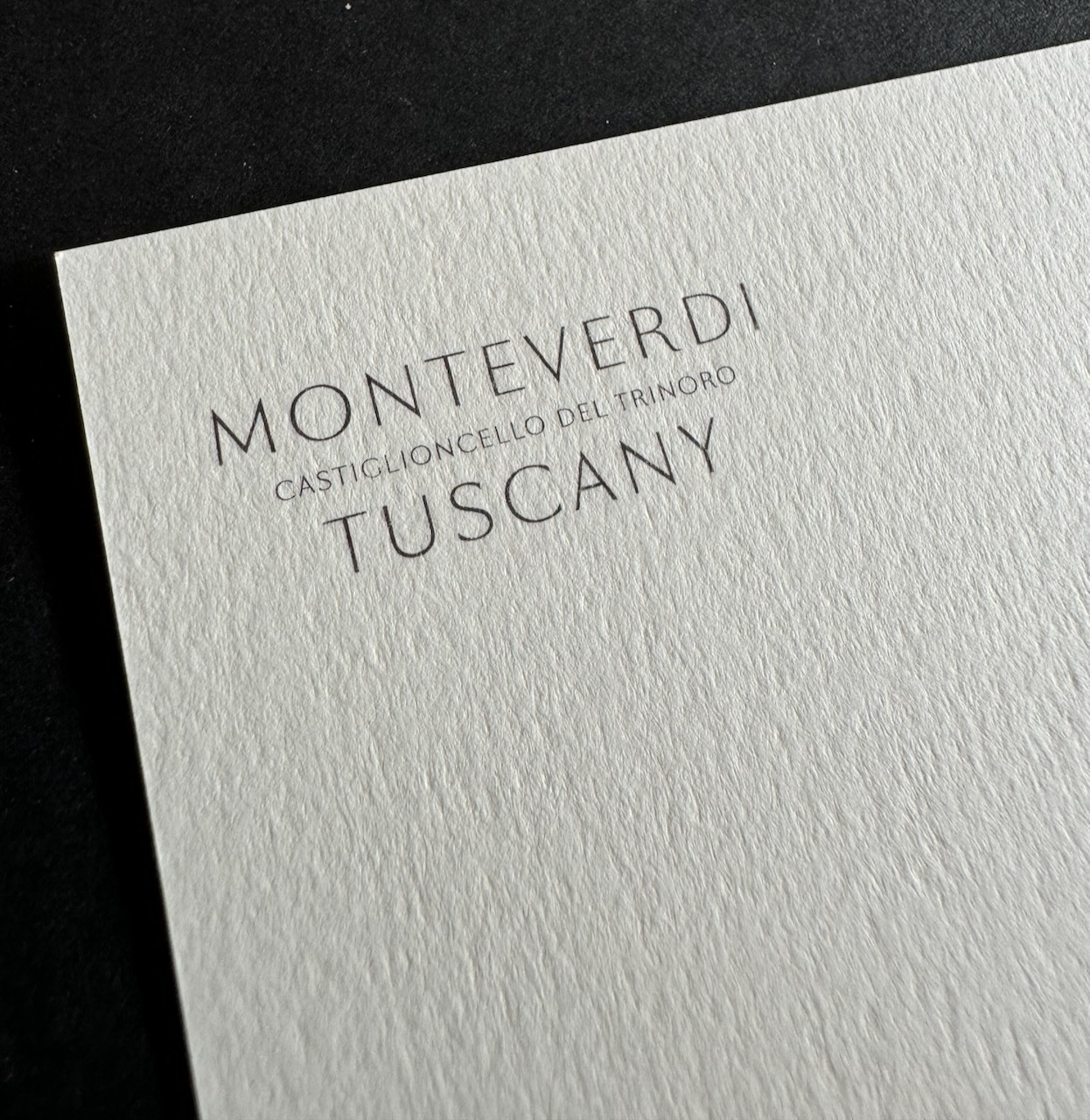 Monteverdi Tuscany stationery image 1