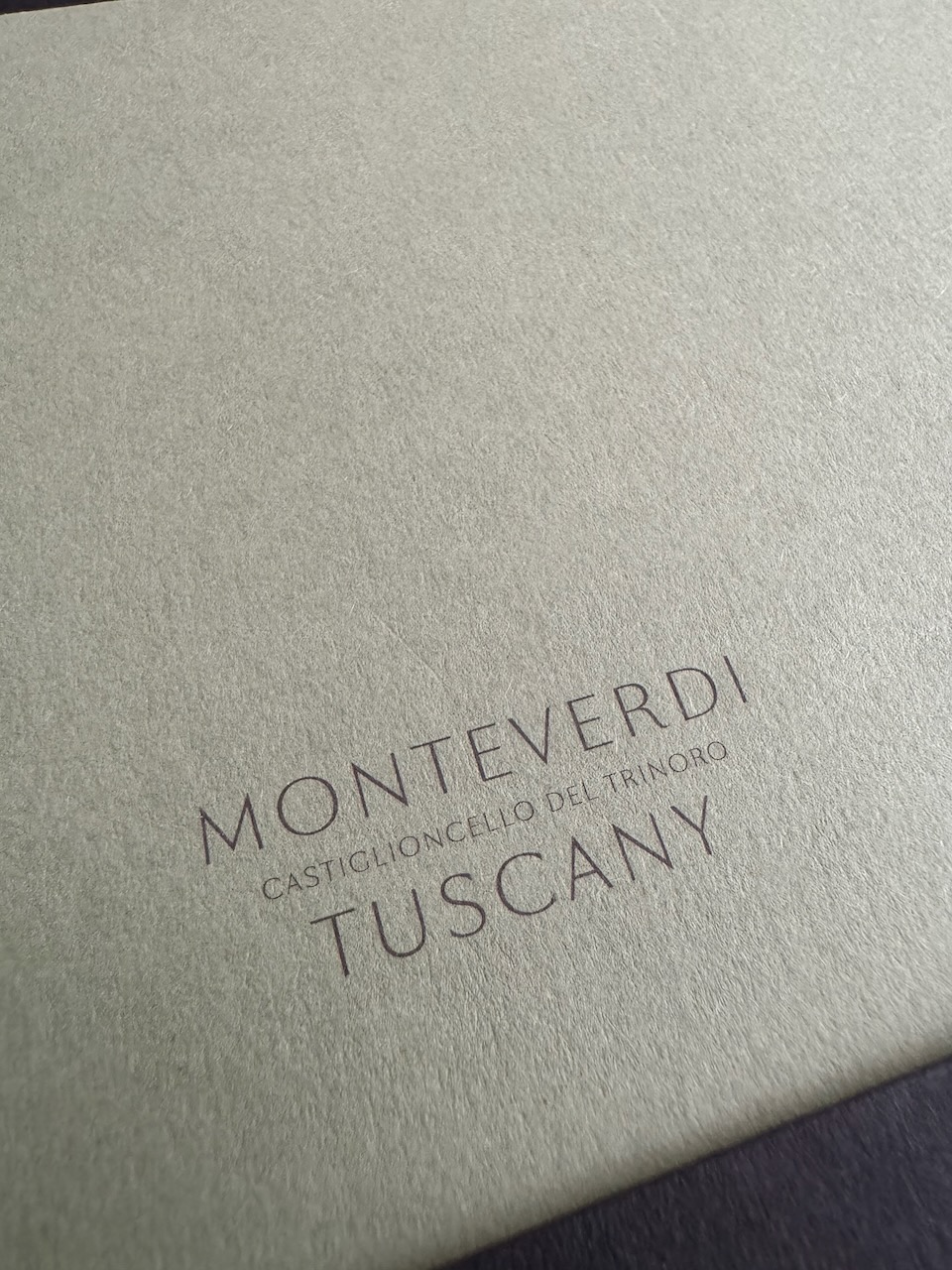 Monteverdi Tuscany stationery image 2