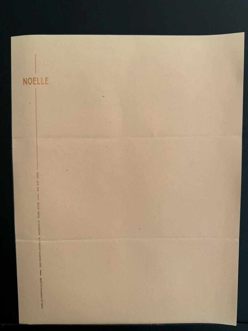 Noelle Nashville stationery image 2