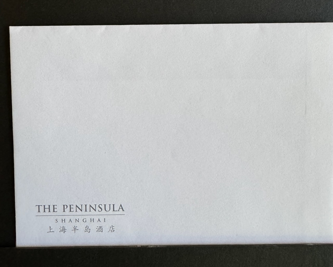 Peninsula Shanghai stationery image 3