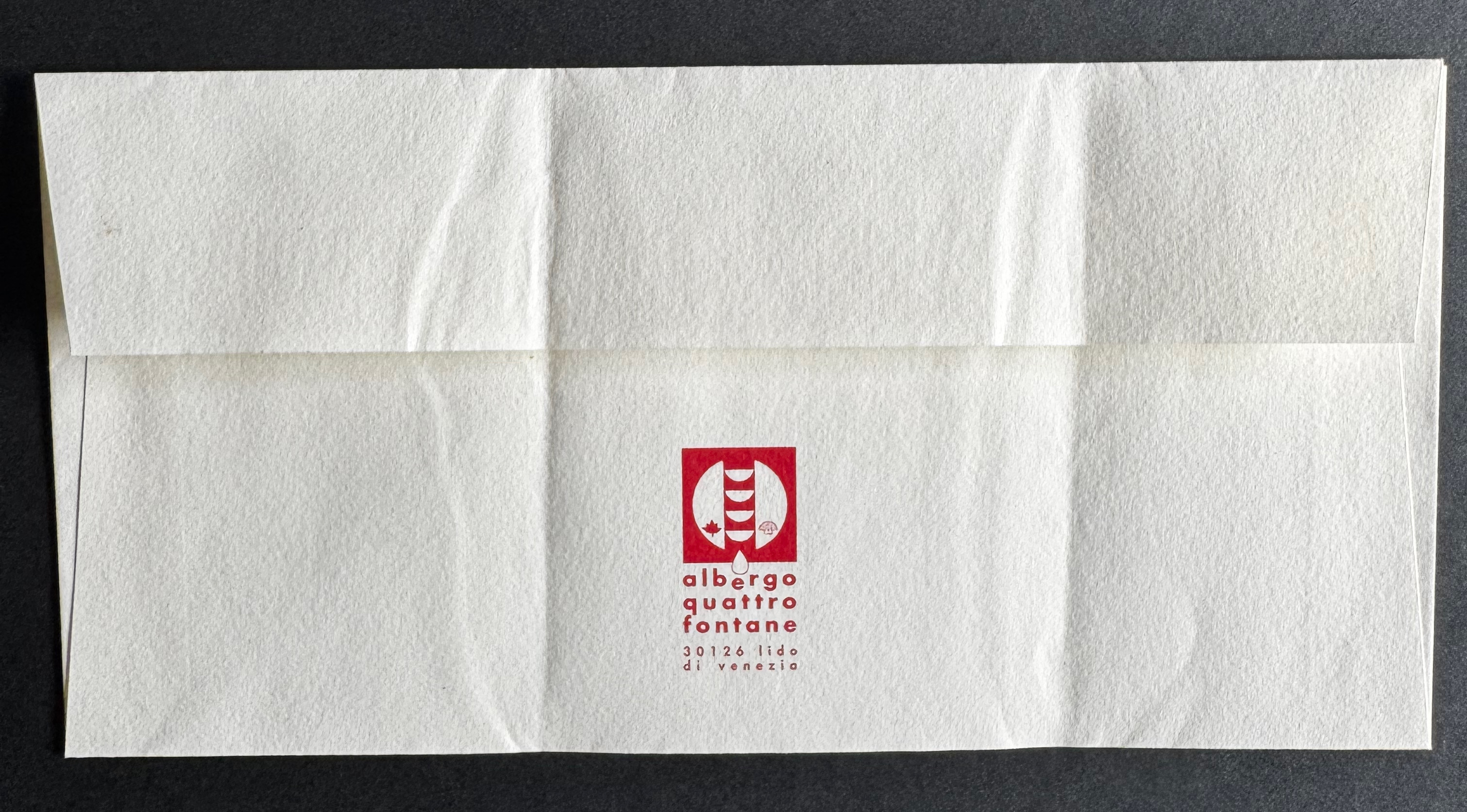 Quattro Fontane Venezia stationery image 5