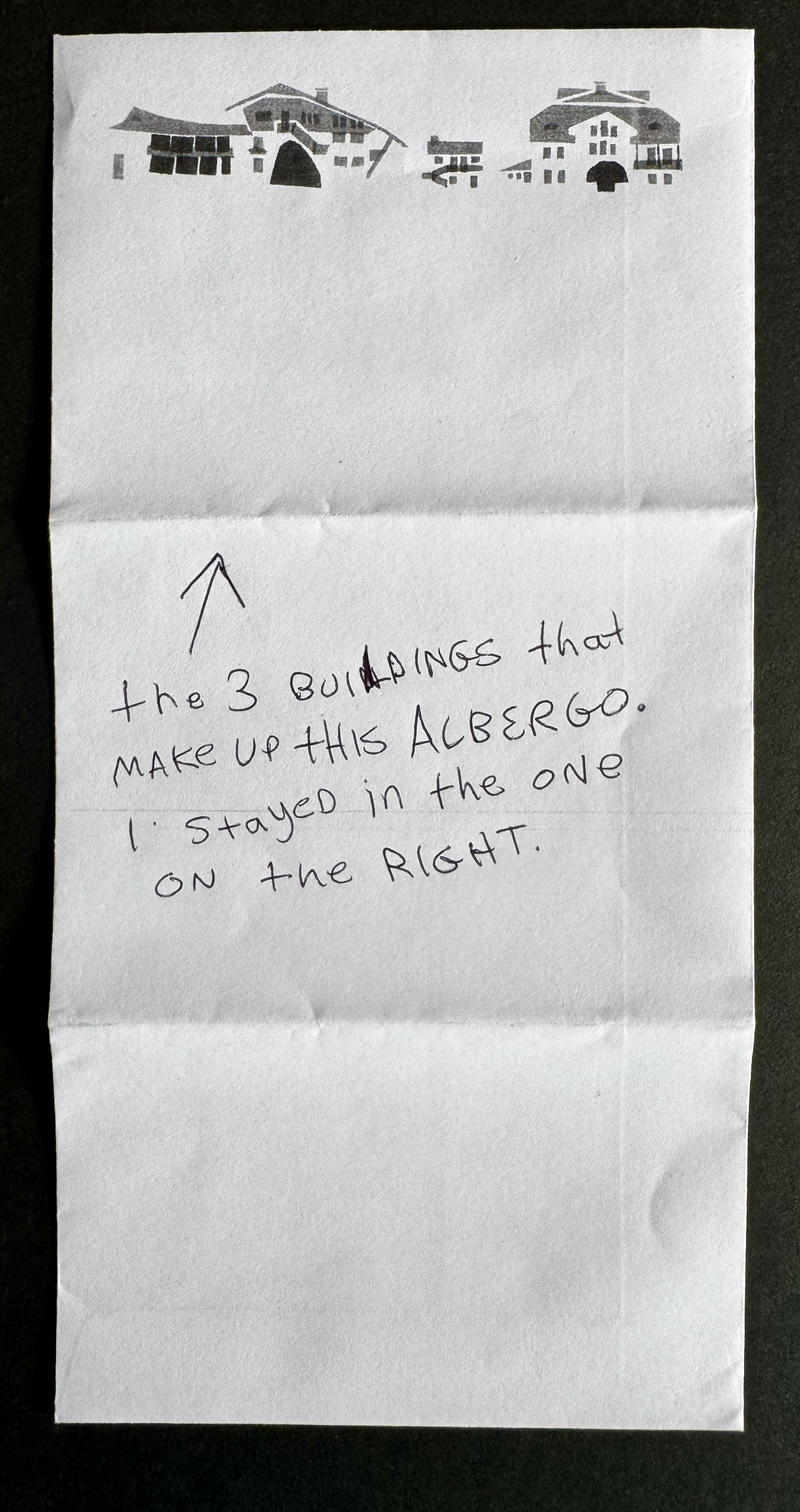 Quattro Fontane Venezia stationery image 11