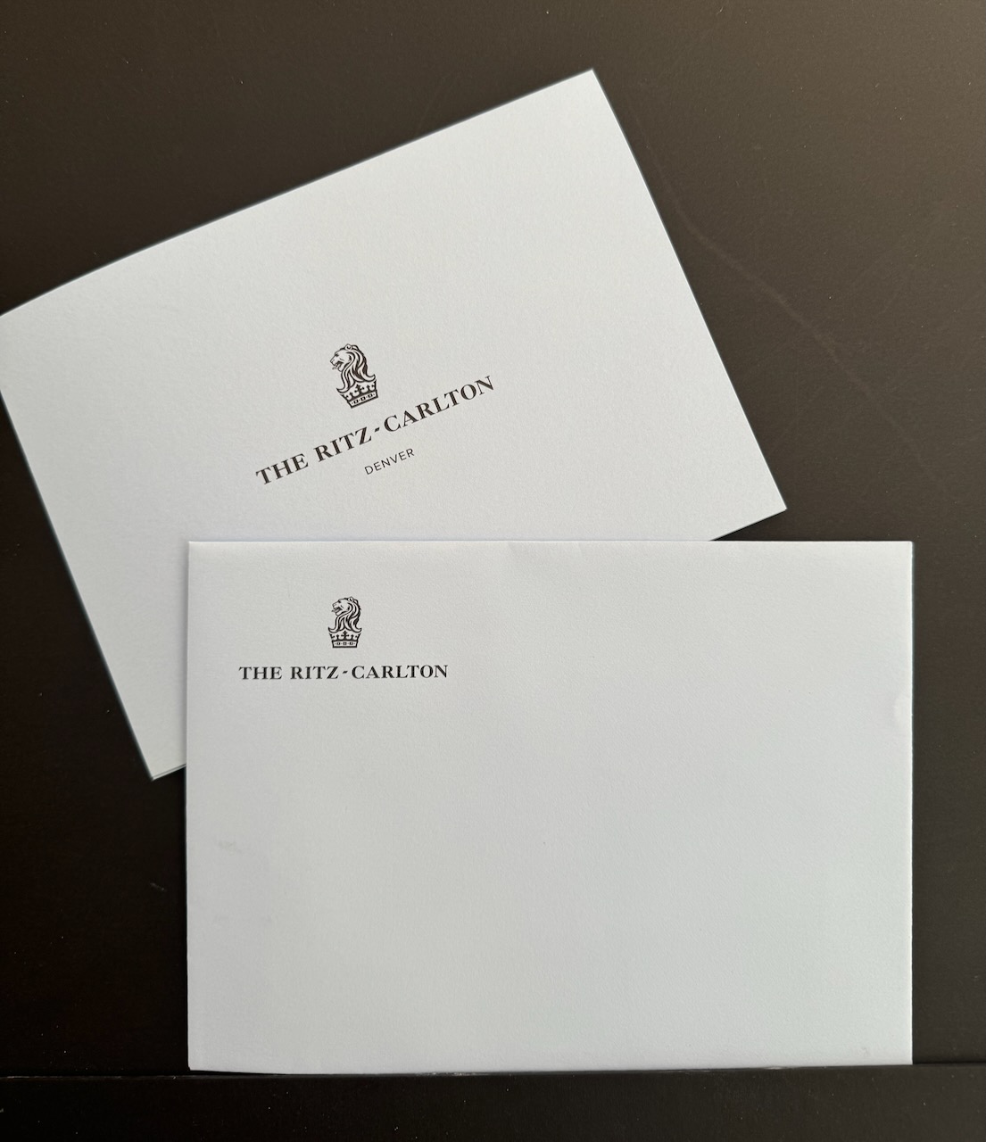 Ritz Denver stationery image 4
