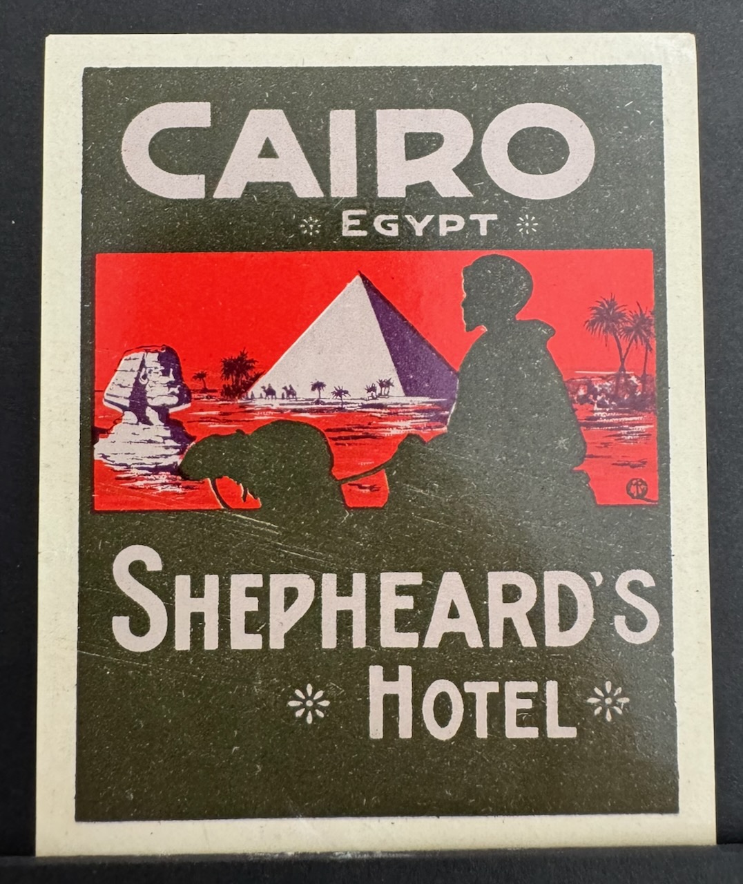 Shepheards Cairo stationery image 9