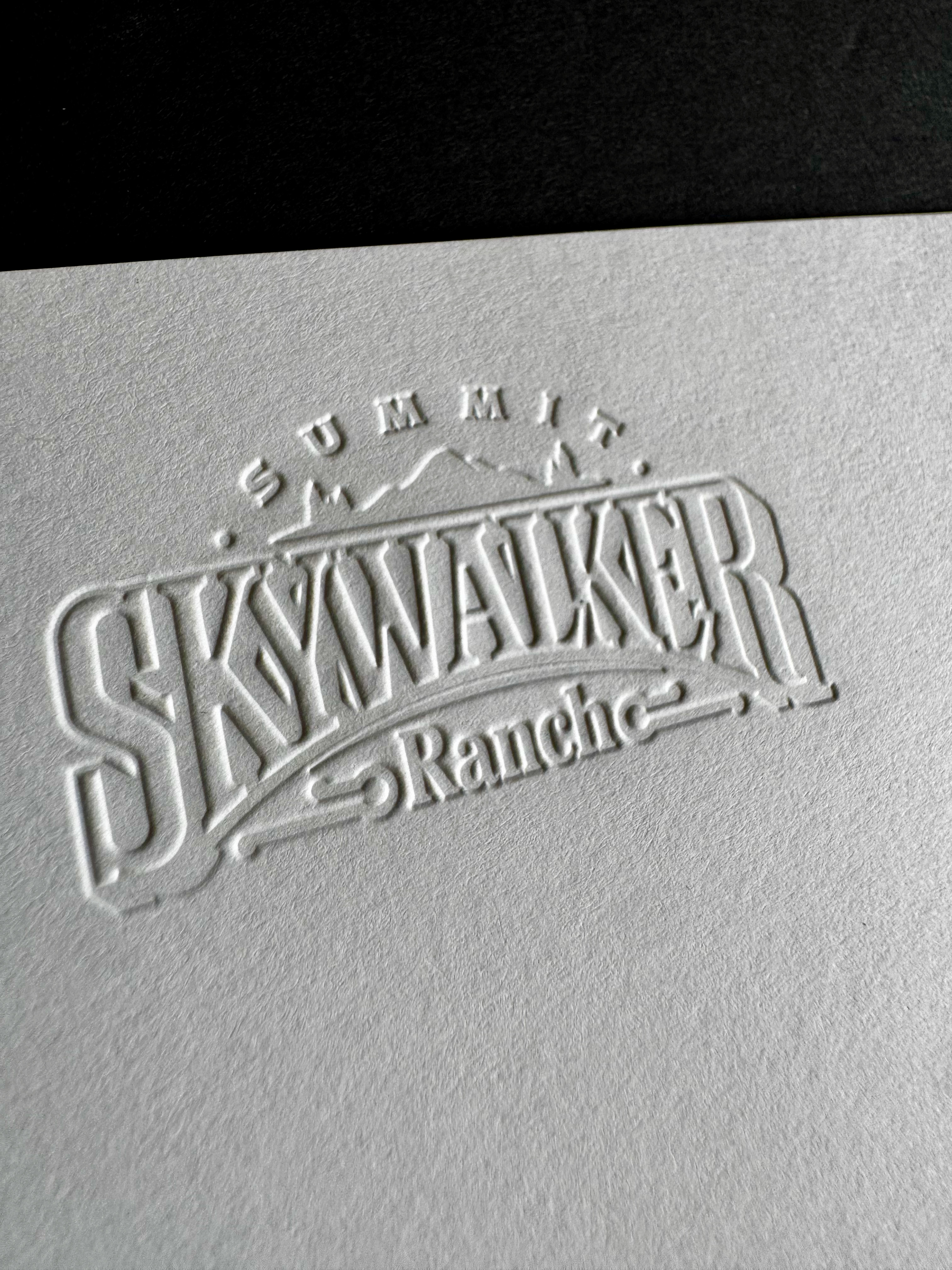 Skywalker Ranch California stationery image 1