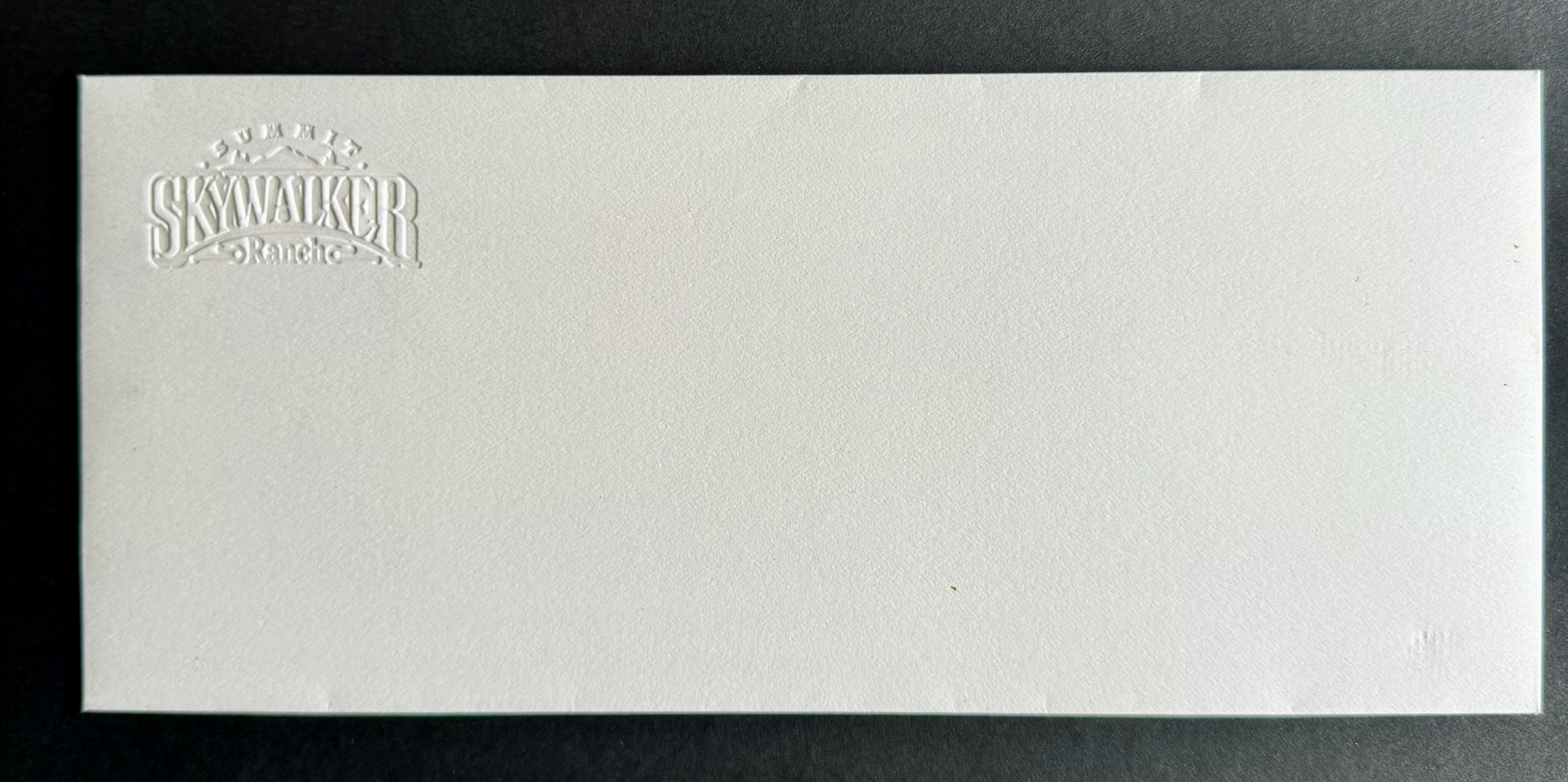 Skywalker Ranch California stationery image 3