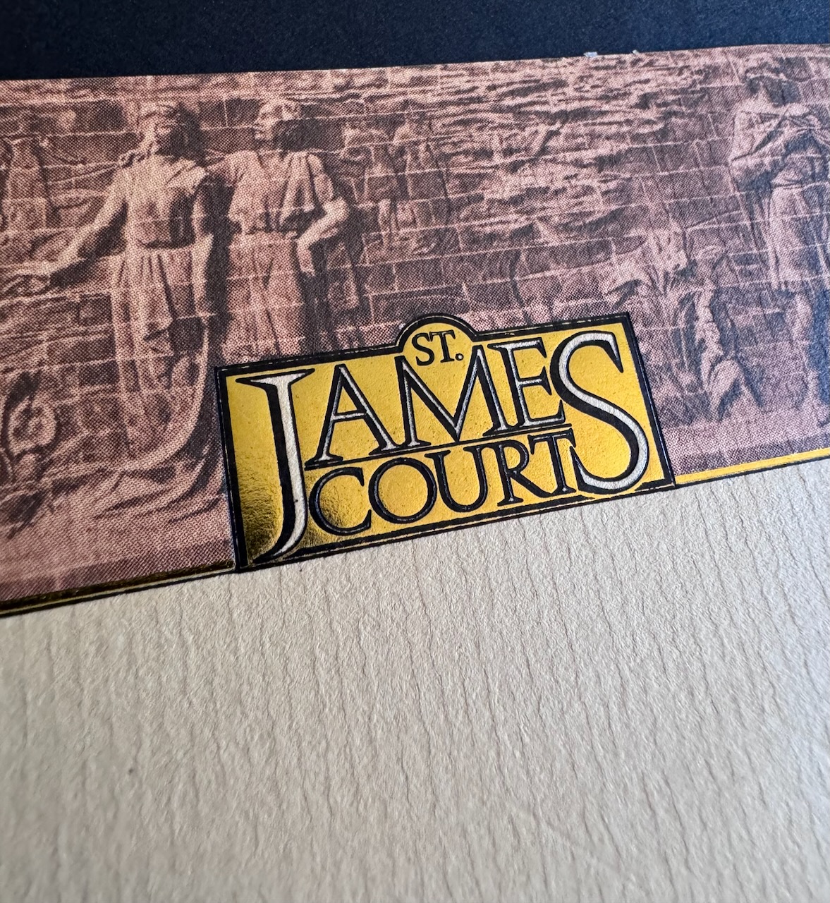 ST. JAMES COURT London stationery image 1