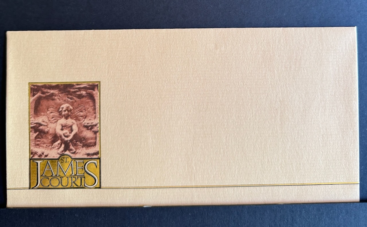 ST. JAMES COURT London stationery image 3