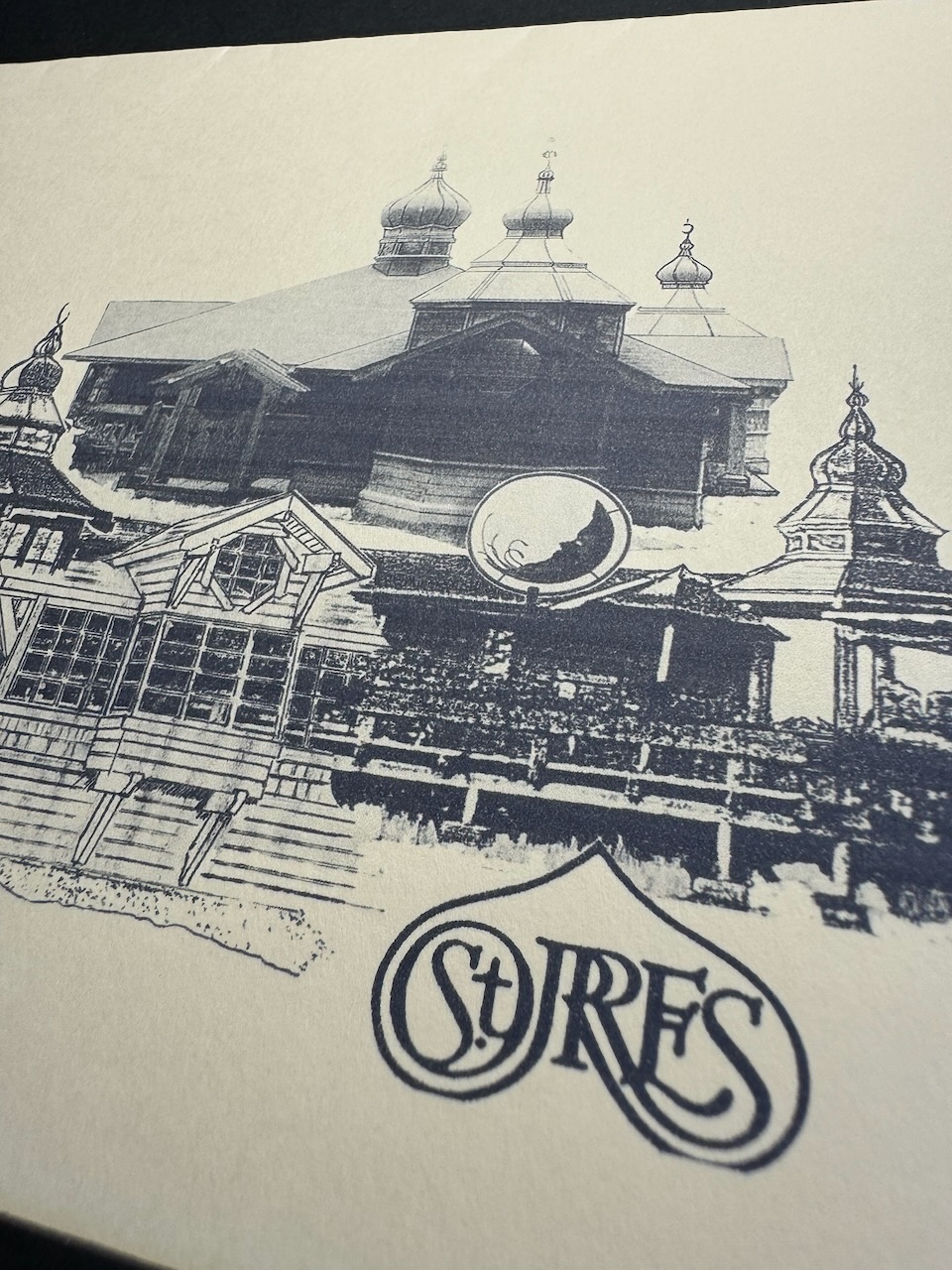 St. Orres Gualala stationery image 1