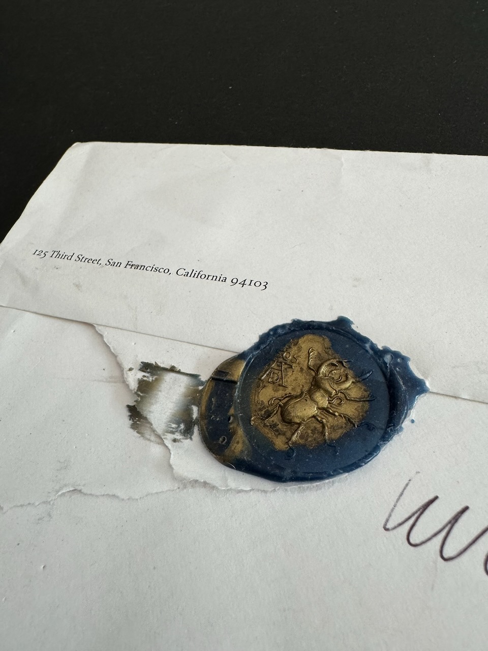 St. Regis San Francisco stationery image 6