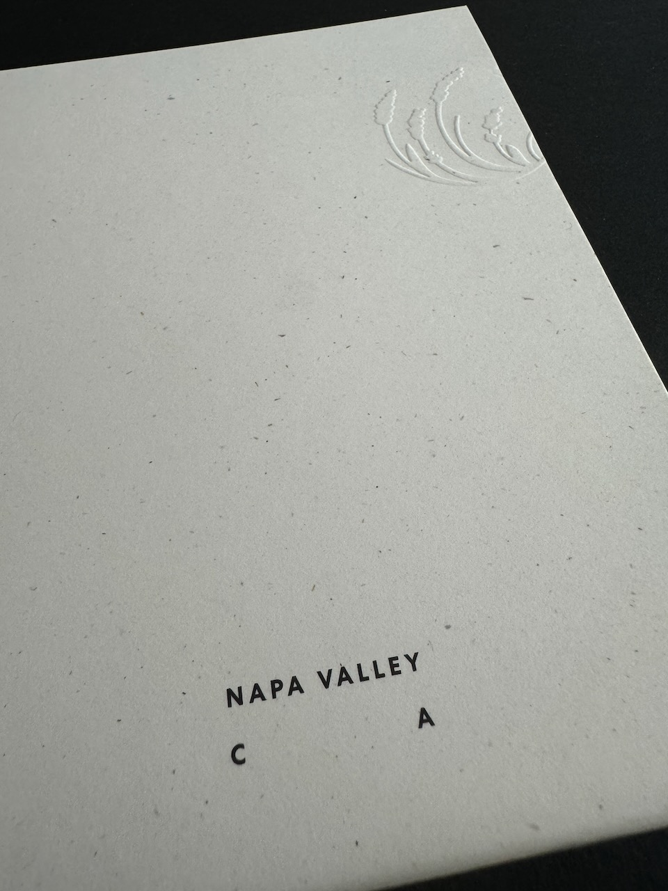 Stanly Ranch Napa stationery image 5