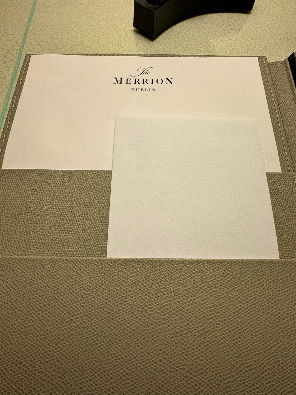 The Merrion Dublin stationery image 7