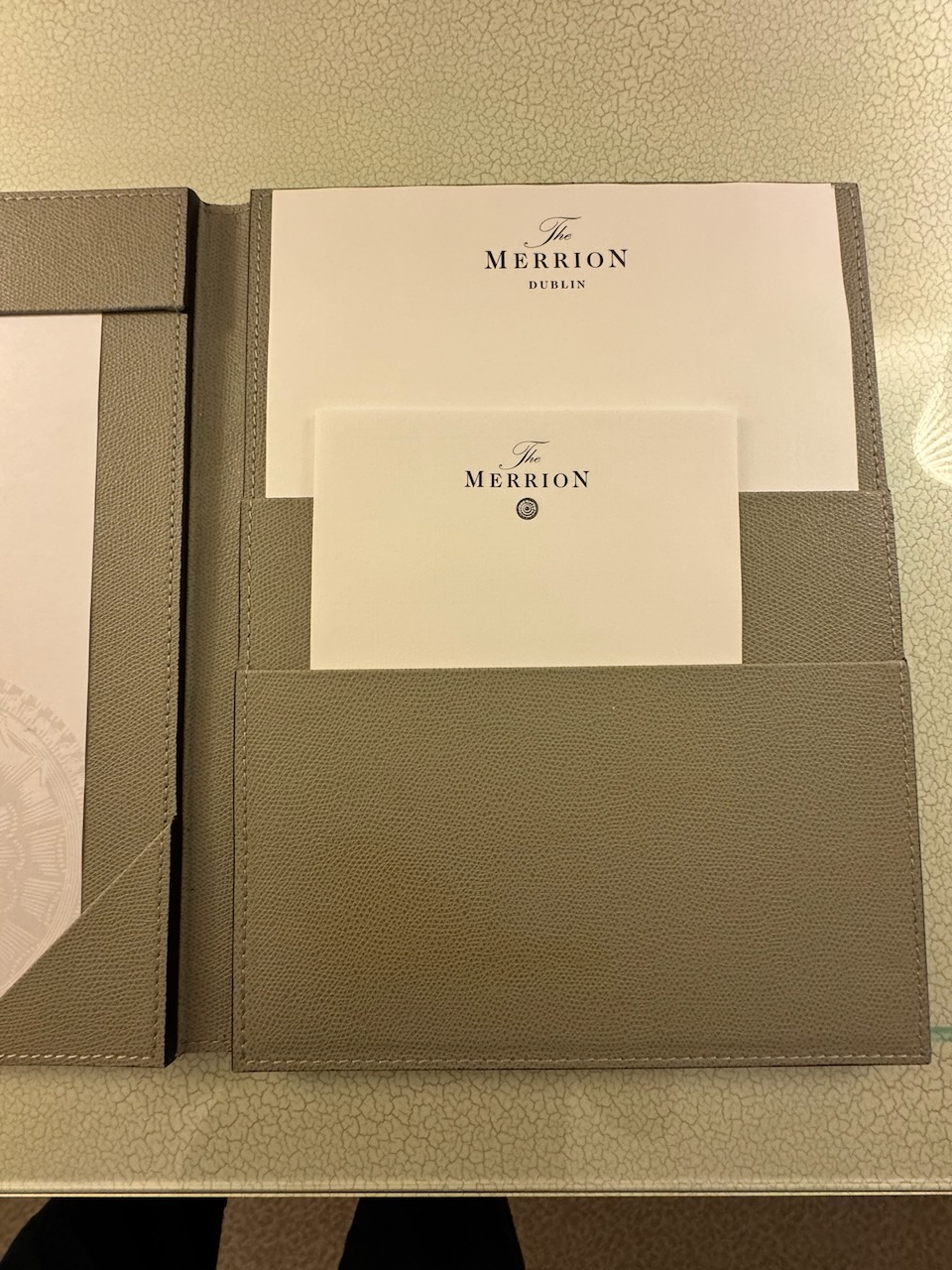 The Merrion Dublin stationery image 8