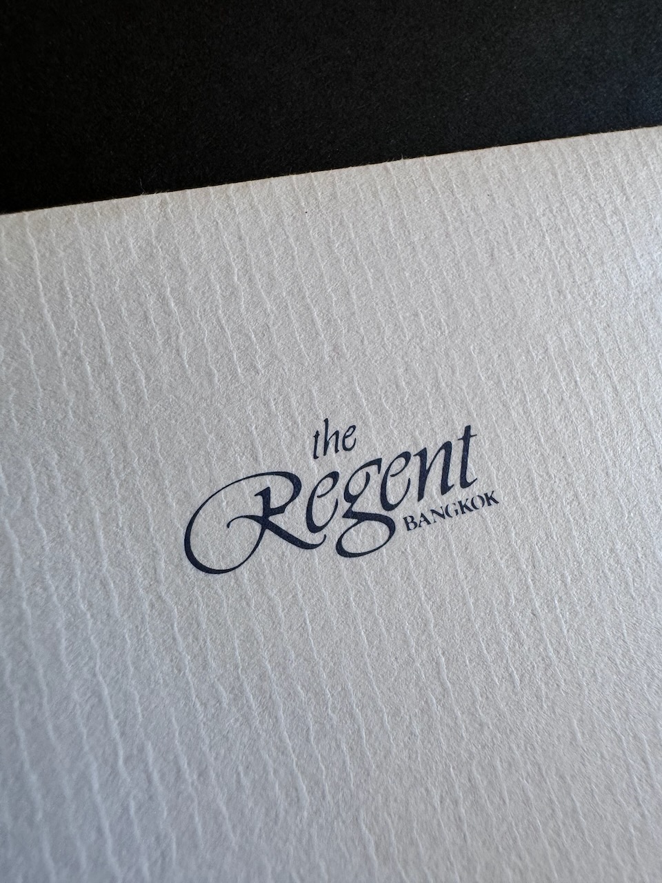 The Regent Bangkok stationery image 1