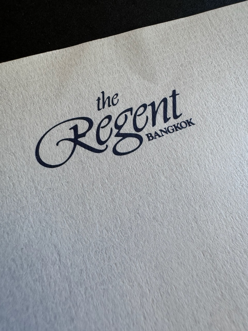 The Regent Bangkok stationery image 8