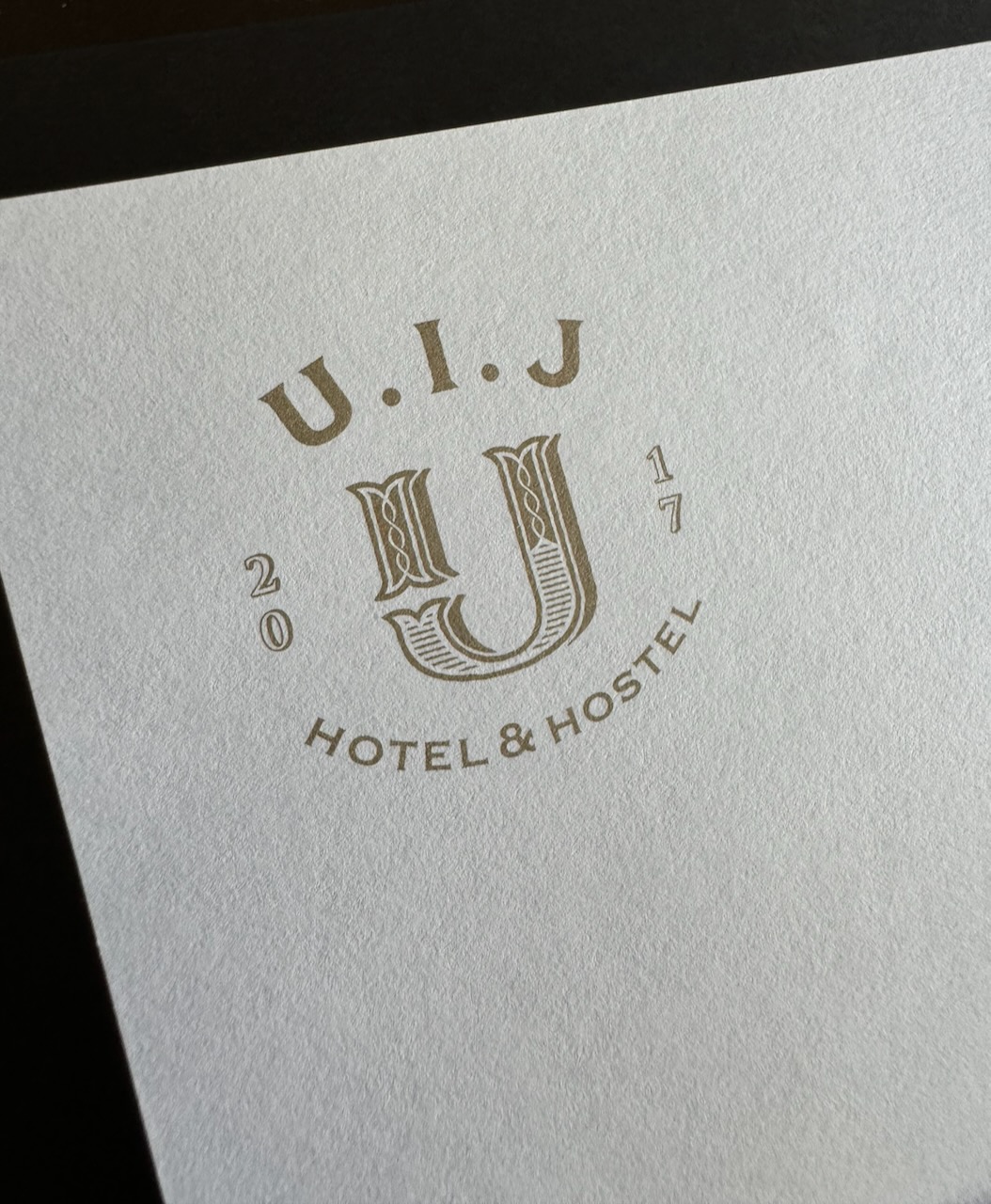 UIJ Hotel & Hostel Taiwan stationery image 1