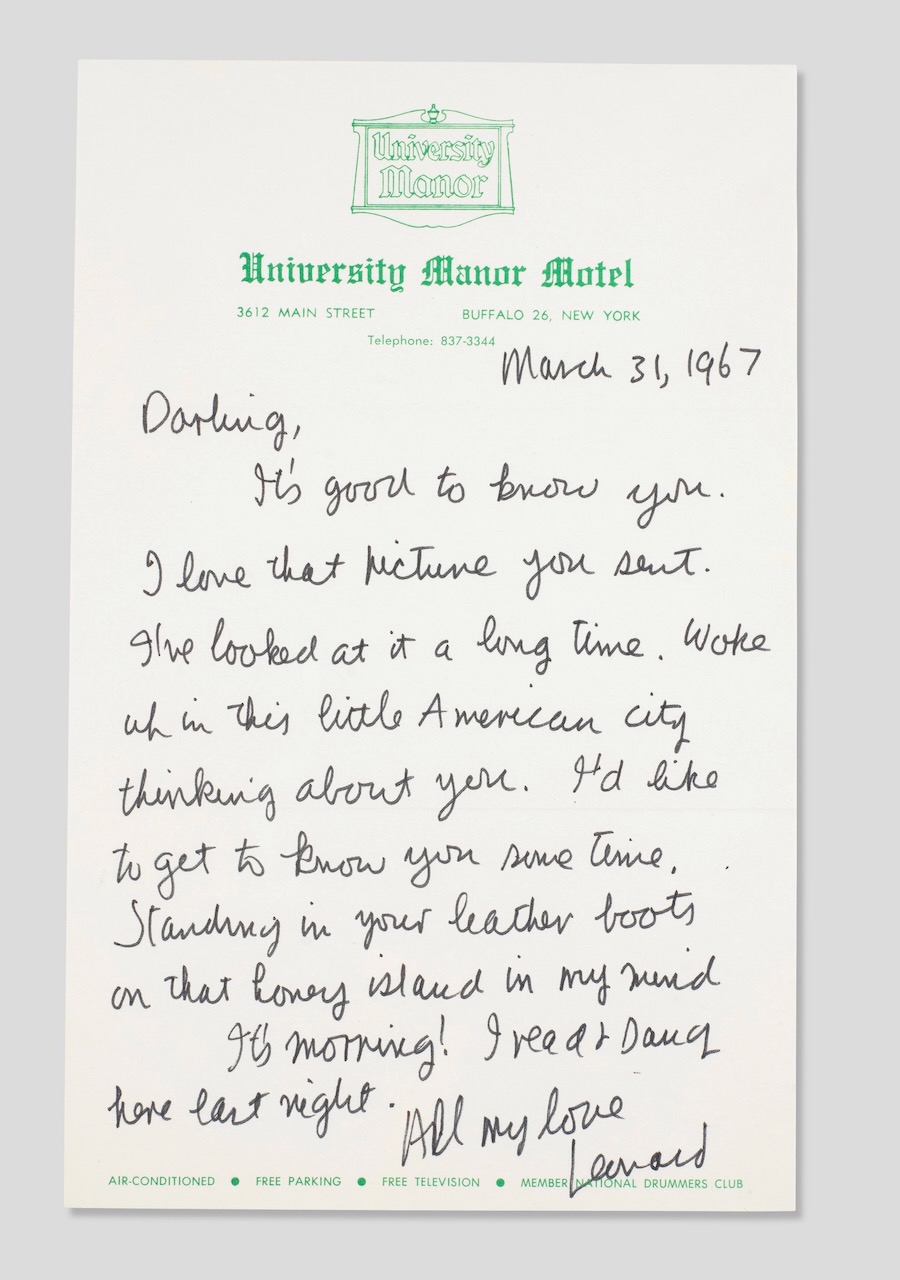 University Manor Motel stationery image 1