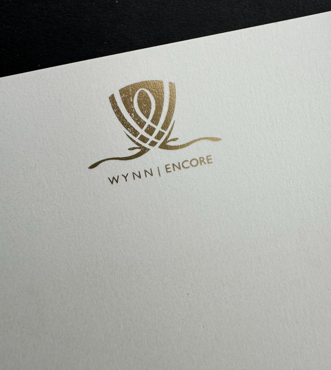 Wynn Encore Las Vegas stationery image 1