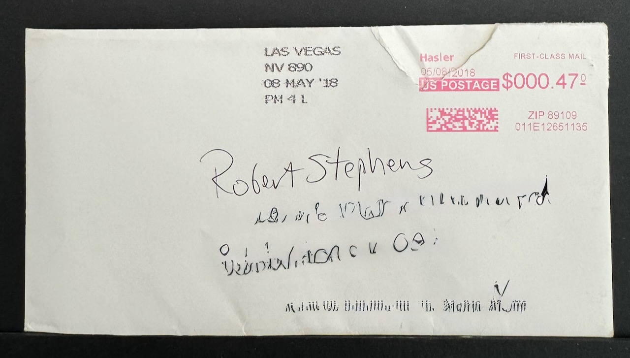 Wynn Encore Las Vegas stationery image 3