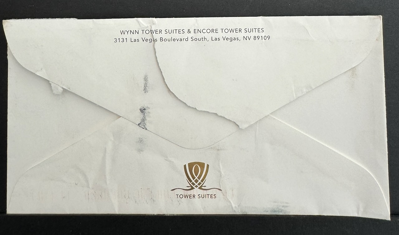 Wynn Encore Las Vegas stationery image 4